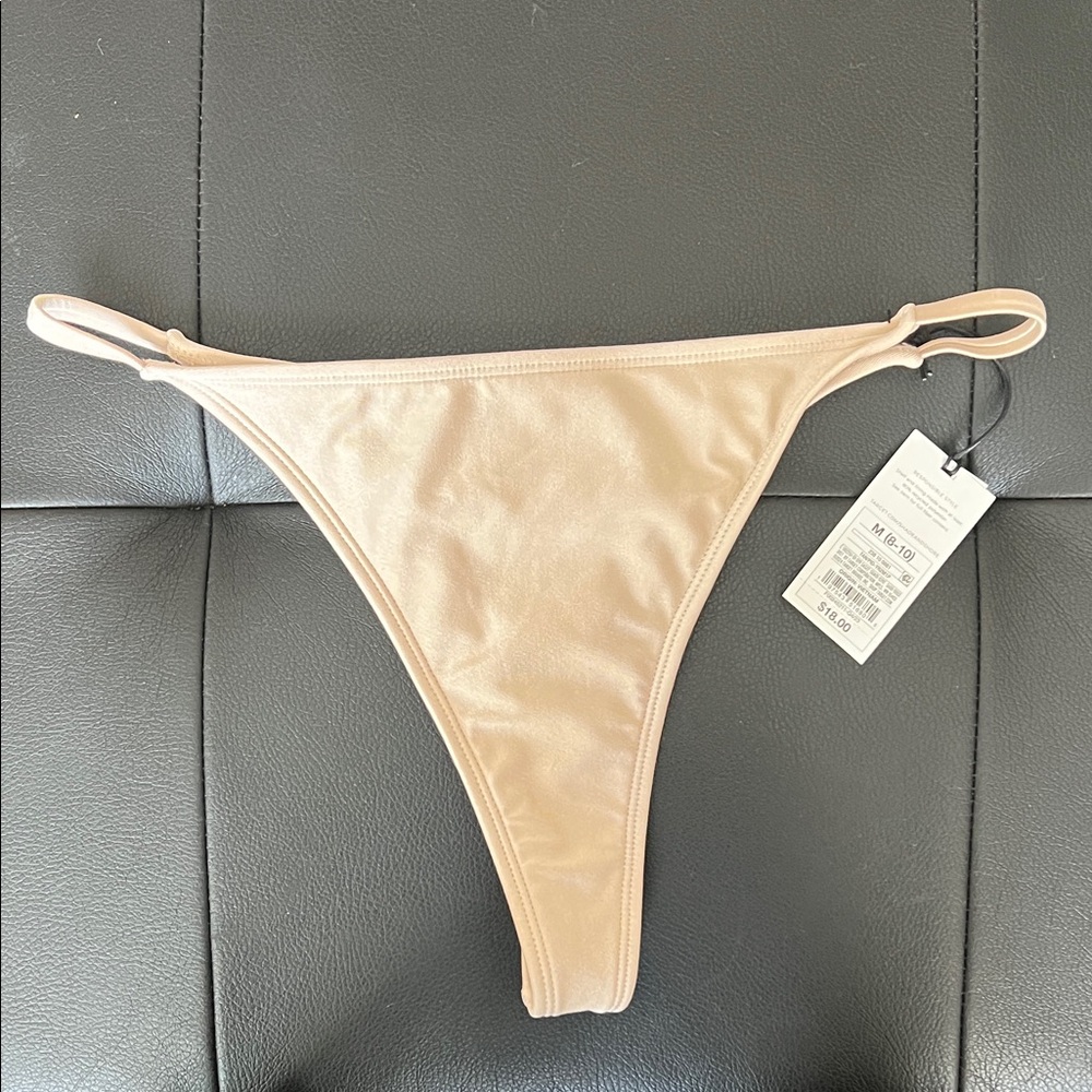 Beige Bikini Bottom